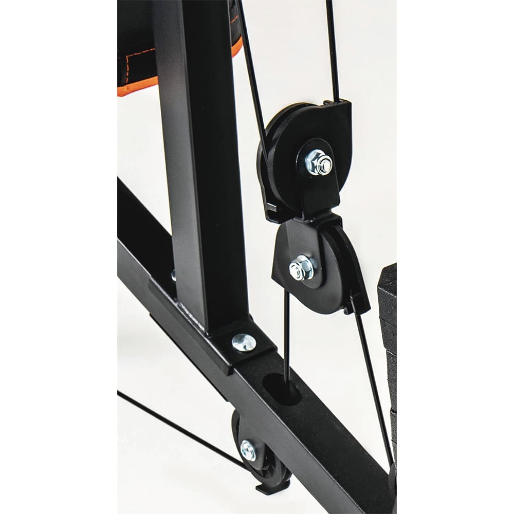 Jėgos staklės EVERFIT MSK500 skriemulių sistema